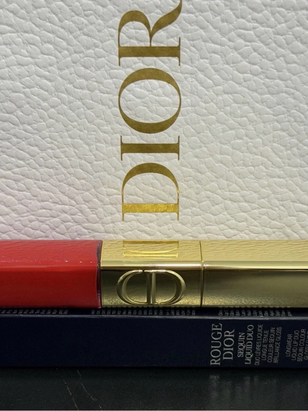 Rouge Dior Sequin Liquid Duo 999 Spectacular Holiday 2025 - Limited Edition NIB